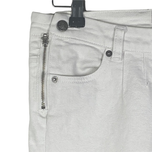 Sass & Bide Denim "The New Grace" White Side Zipper Skinny Jeans Women's 28 - Picture 5 of 10